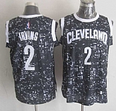 Cleveland Cavaliers #2 Kyrie Irving Black City Luminous Stitched Jersey,baseball caps,new era cap wholesale,wholesale hats